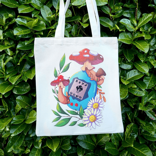 Tote bag Tamagotchi