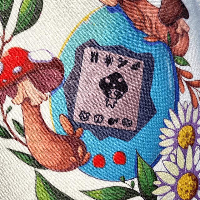 Tote bag Tamagotchi
