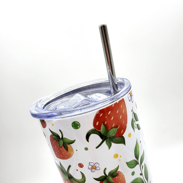 Gourde isotherme Fraise
