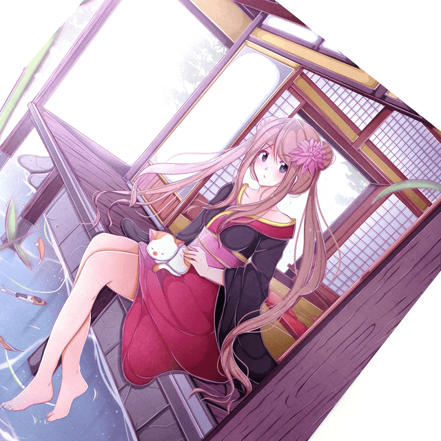 Illustration Japon A4